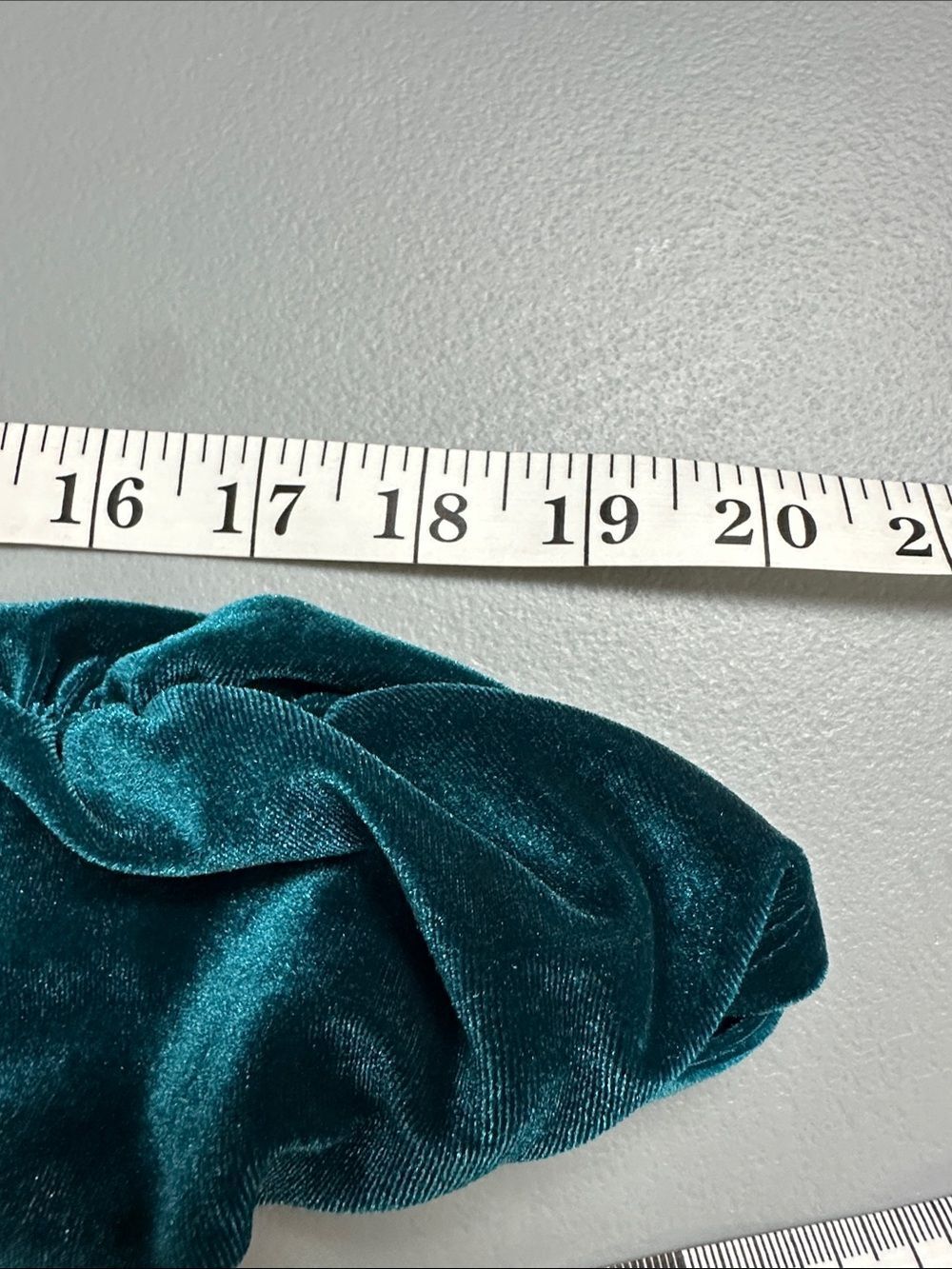 ⭐️Susan Graver Open-Front Velvet Cardigan Sweater - Teal - Picture 9 of 10